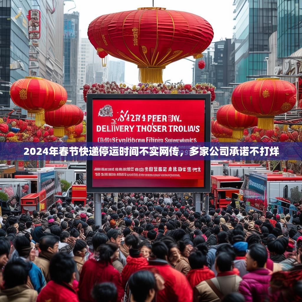 2024年春节快递停运时间不实网传，多家公司承诺不打烊