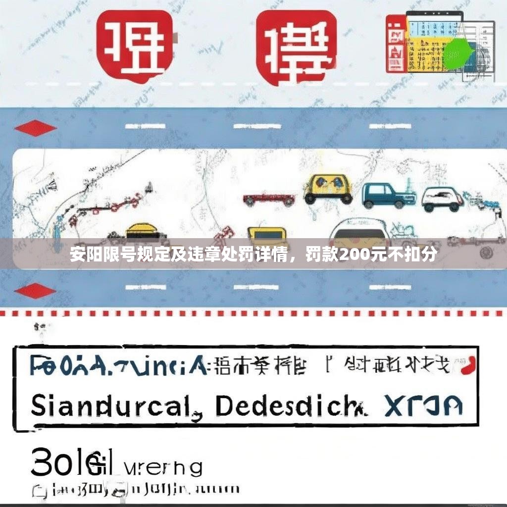 安阳限号规定及违章处罚详情，罚款200元不扣分