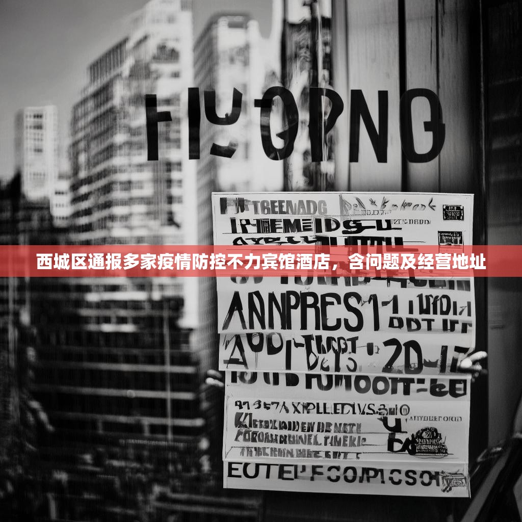 西城区通报多家疫情防控不力宾馆酒店，含问题及经营地址