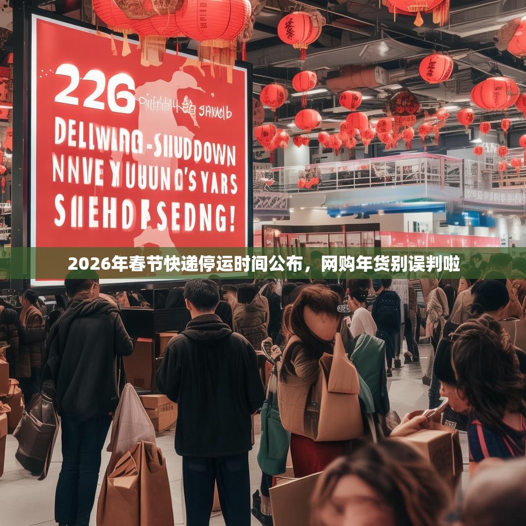 2026年春节快递停运时间公布，网购年货别误判啦