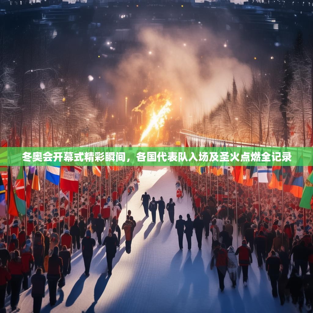 冬奥会开幕式精彩瞬间，各国代表队入场及圣火点燃全记录