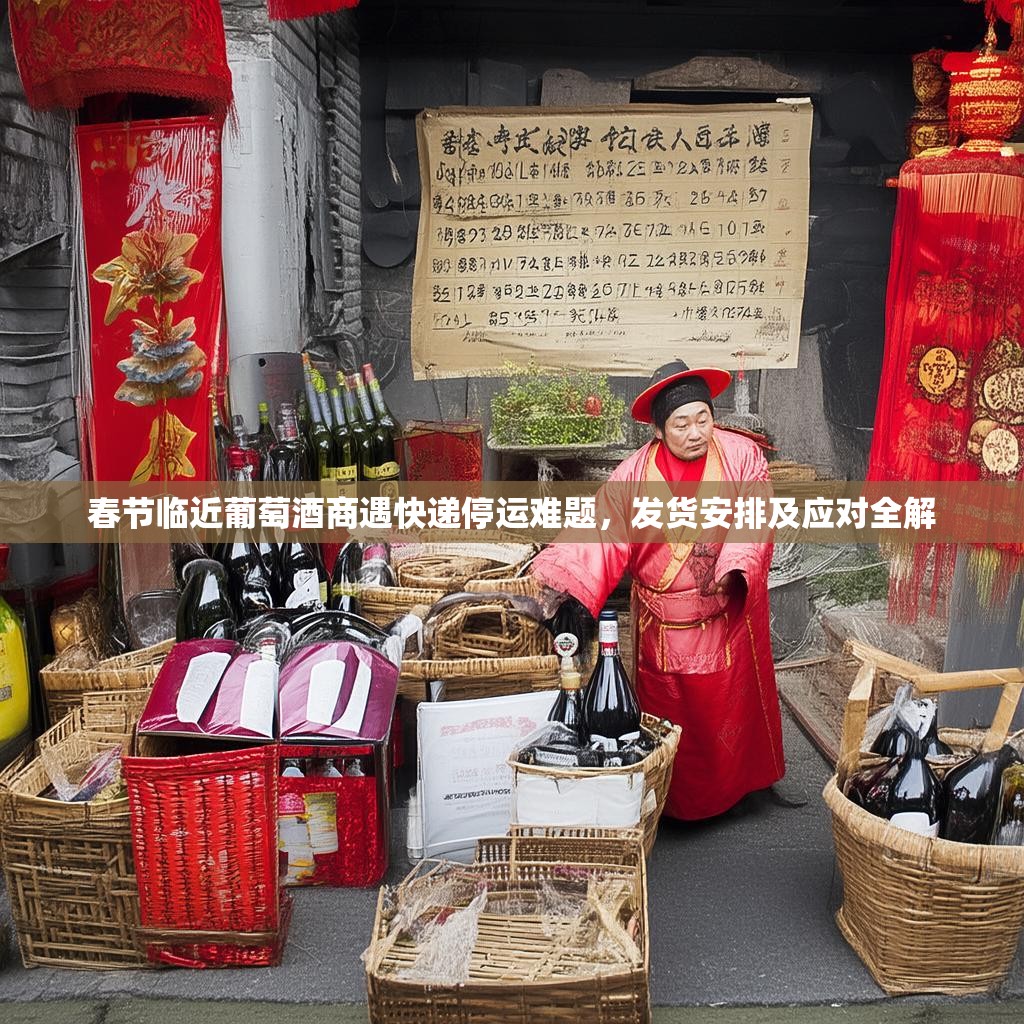 春节临近葡萄酒商遇快递停运难题，发货安排及应对全解