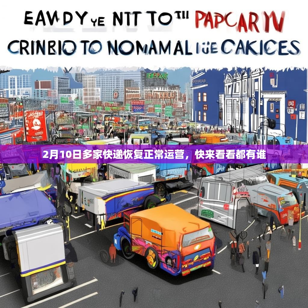 2月10日多家快递恢复正常运营，快来看看都有谁