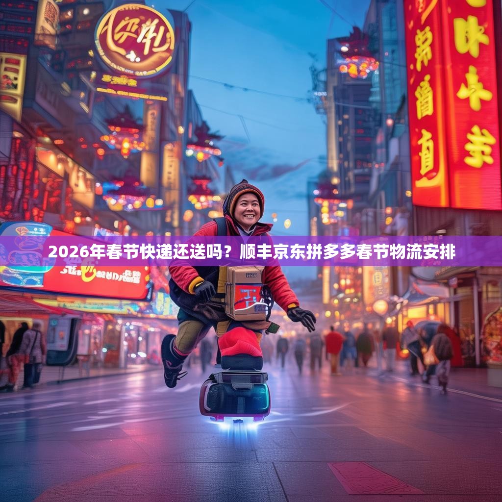 2026年春节快递还送吗？顺丰京东拼多多春节物流安排