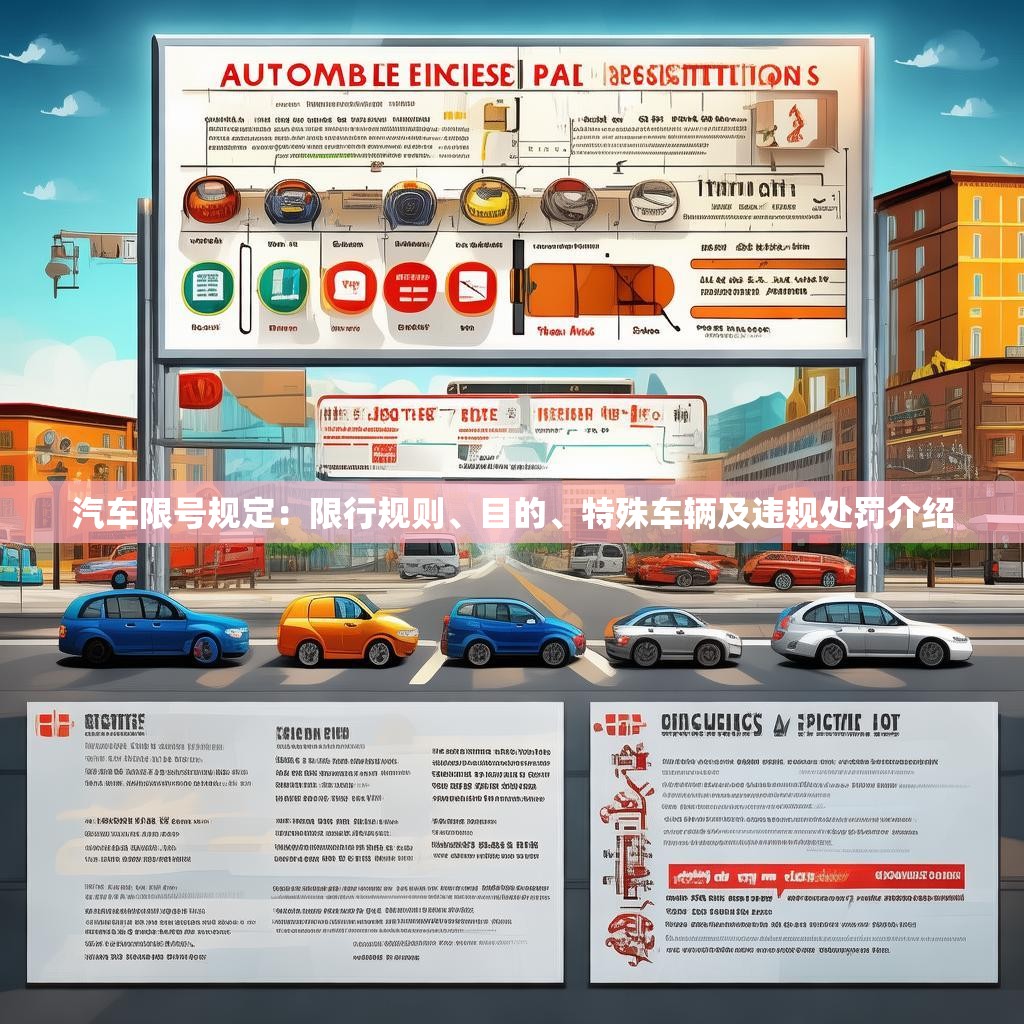 汽车限号规定：限行规则、目的、特殊车辆及违规处罚介绍