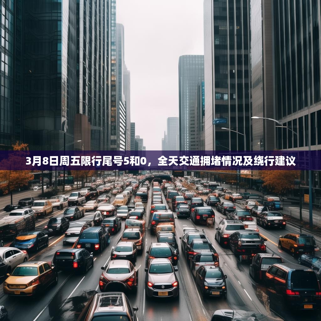 3月8日周五限行尾号5和0，全天交通拥堵情况及绕行建议