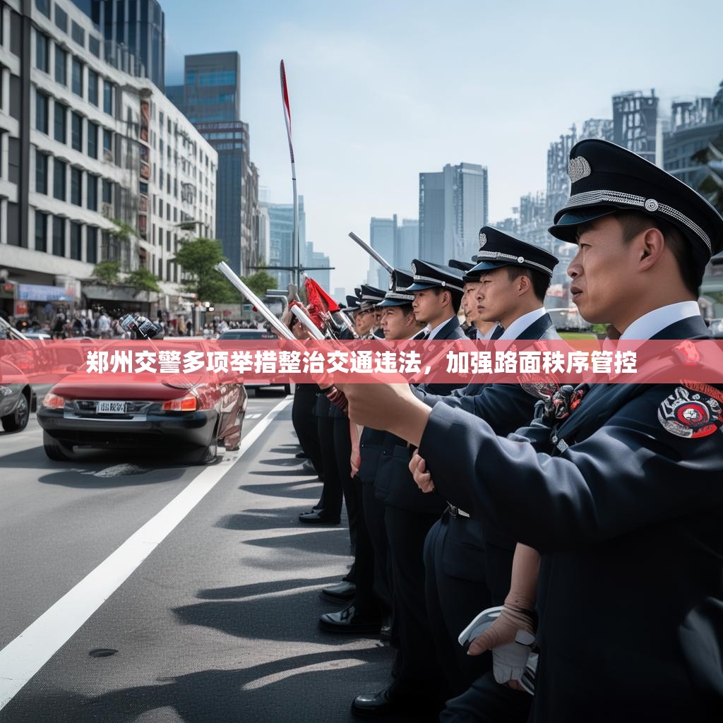 郑州交警多项举措整治交通违法，加强路面秩序管控