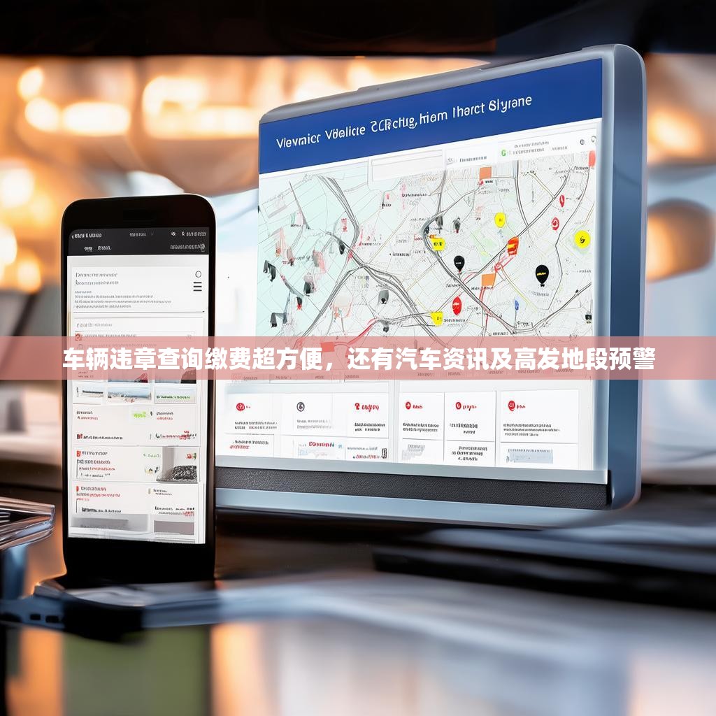 车辆违章查询缴费超方便，还有汽车资讯及高发地段预警
