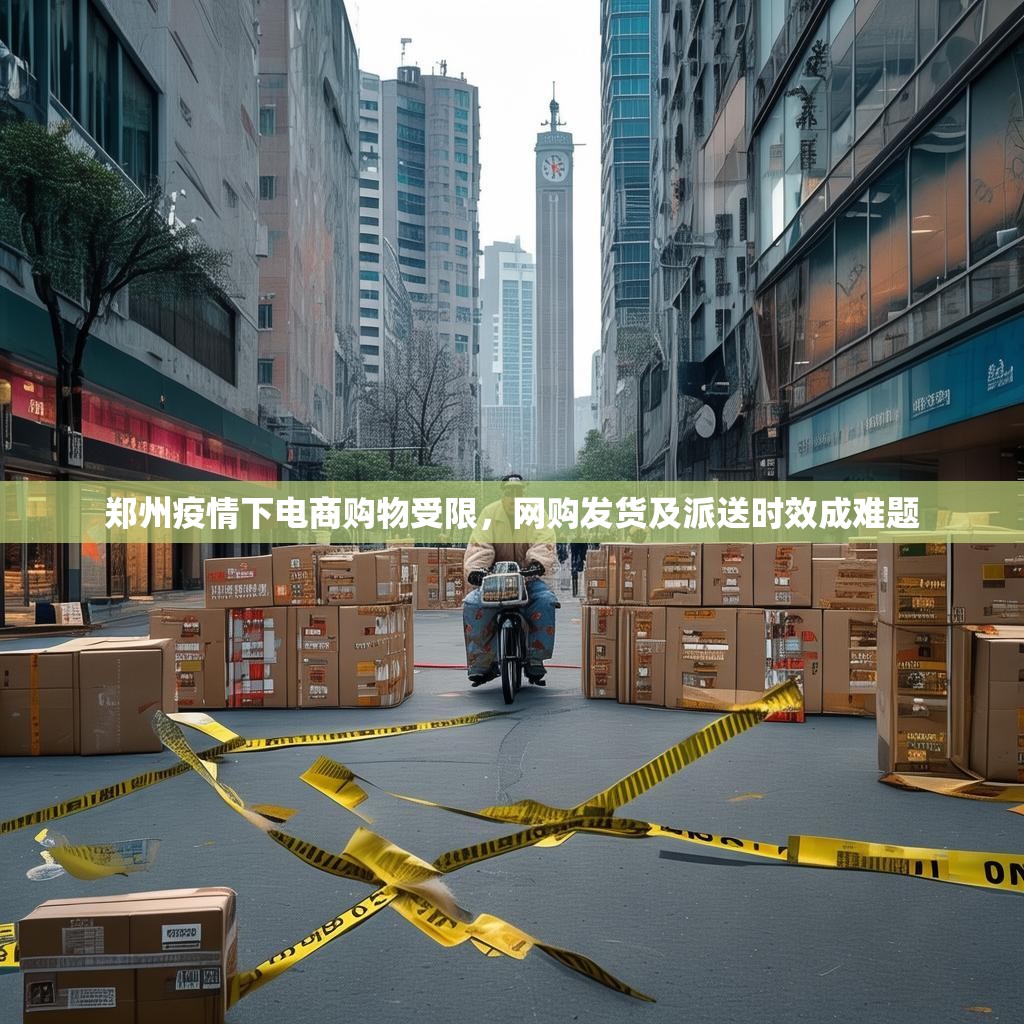 郑州疫情下电商购物受限,网购发货及派送时效成难题