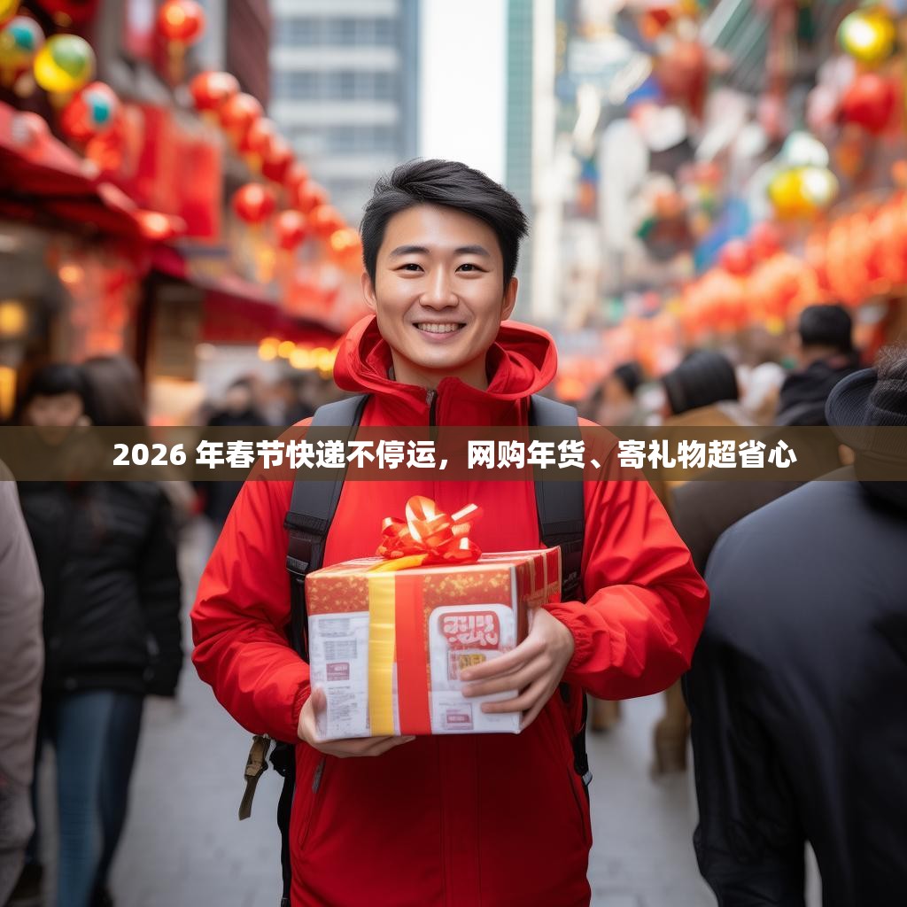 2026 年春节快递不停运，网购年货、寄礼物超省心