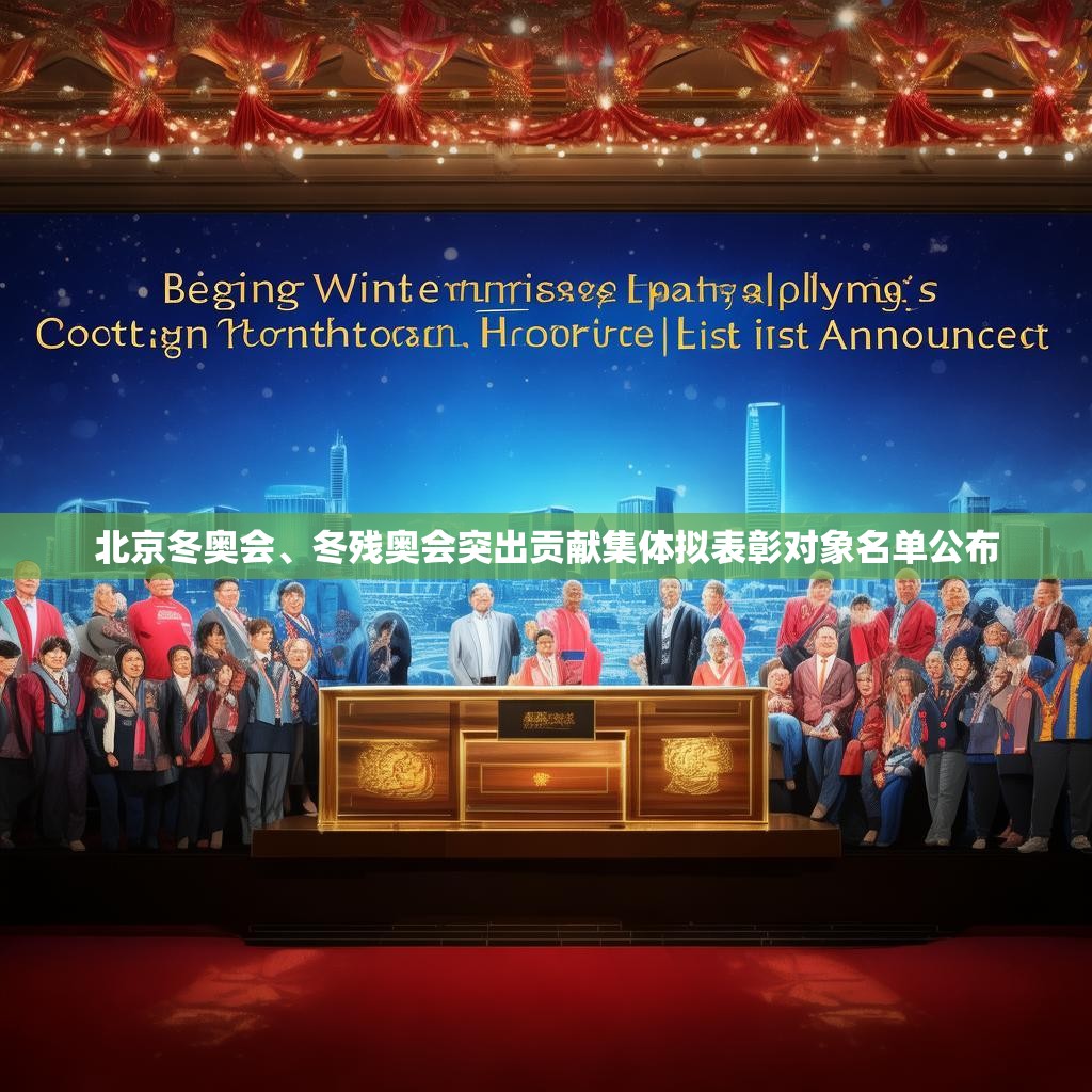 北京冬奥会、冬残奥会突出贡献集体拟表彰对象名单公布