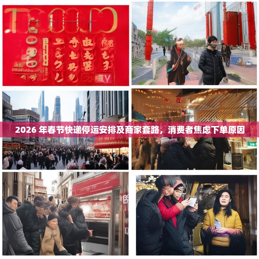 2026 年春节快递停运安排及商家套路，消费者焦虑下单原因