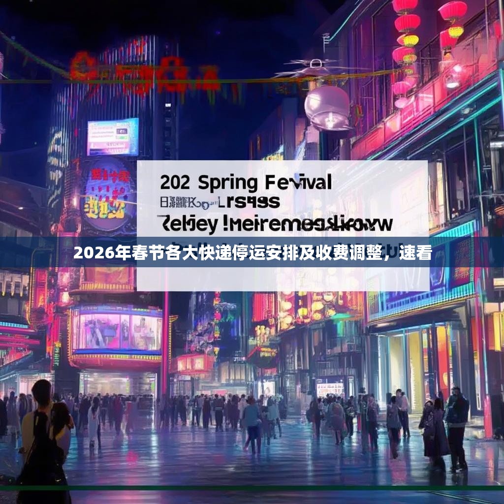2026年春节各大快递停运安排及收费调整,速看