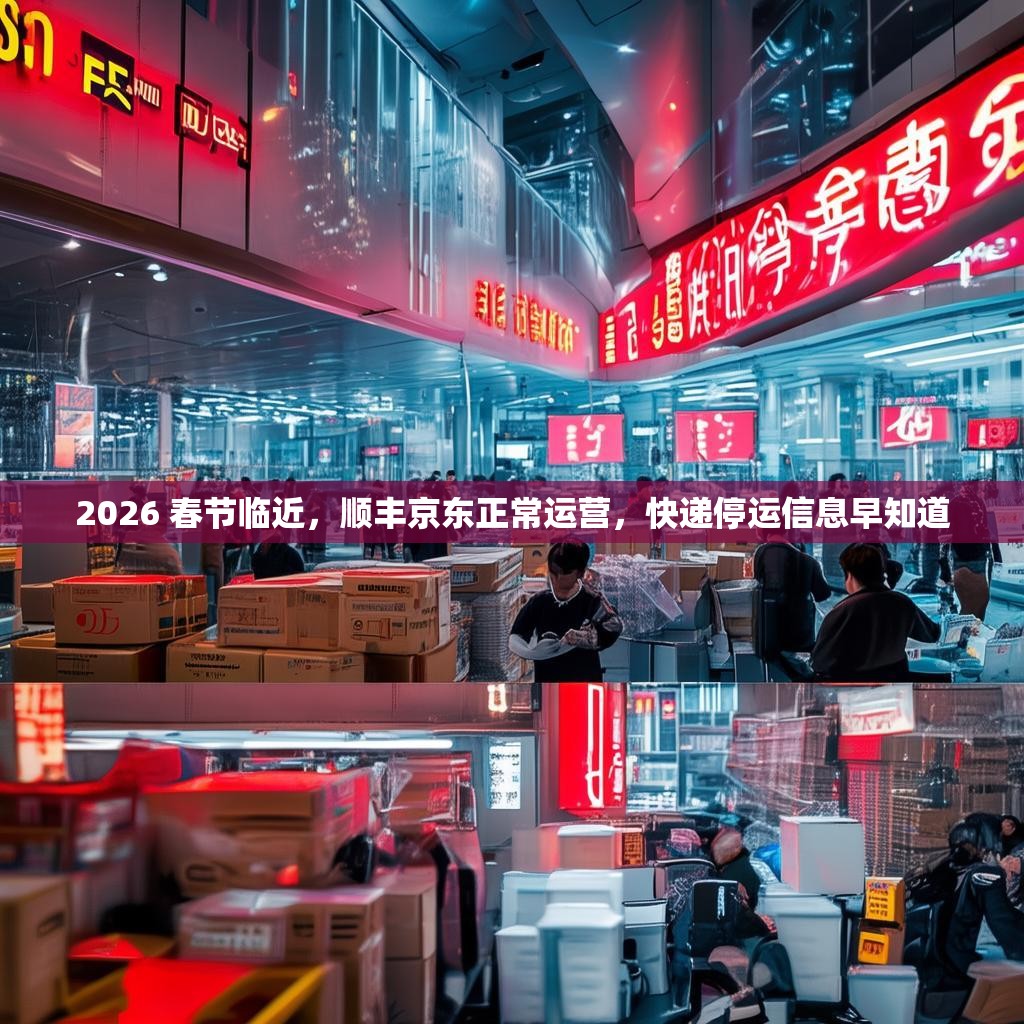 2026 春节临近，顺丰京东正常运营，快递停运信息早知道