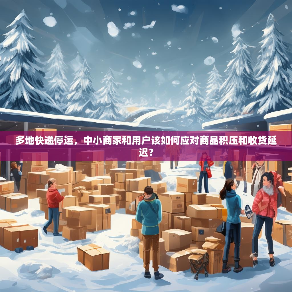 多地快递停运，中小商家和用户该如何应对商品积压和收货延迟？