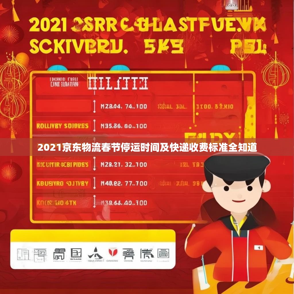 2021京东物流春节停运时间及快递收费标准全知道
