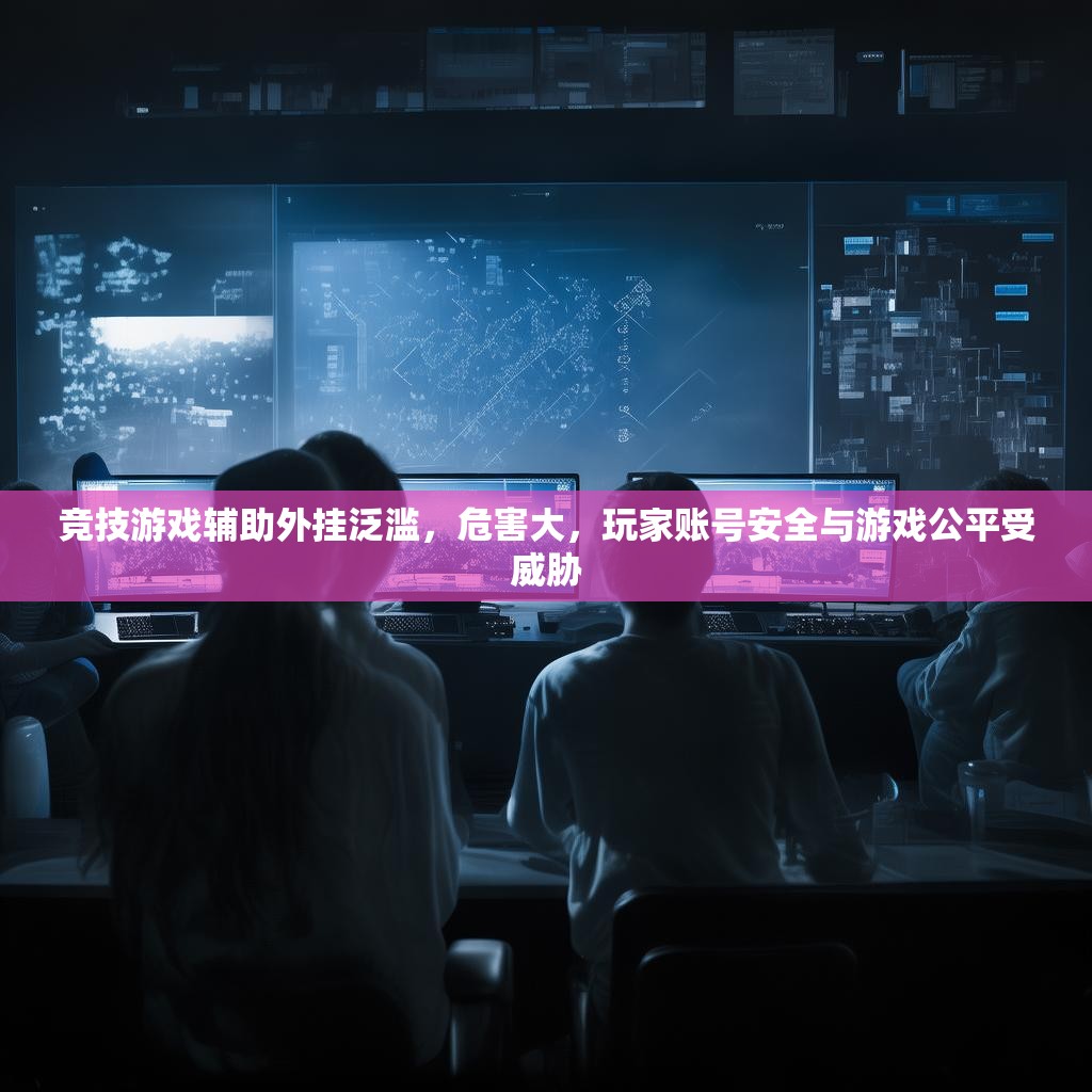 竞技游戏辅助外挂泛滥,危害大,玩家账号安全与游戏公平受威胁