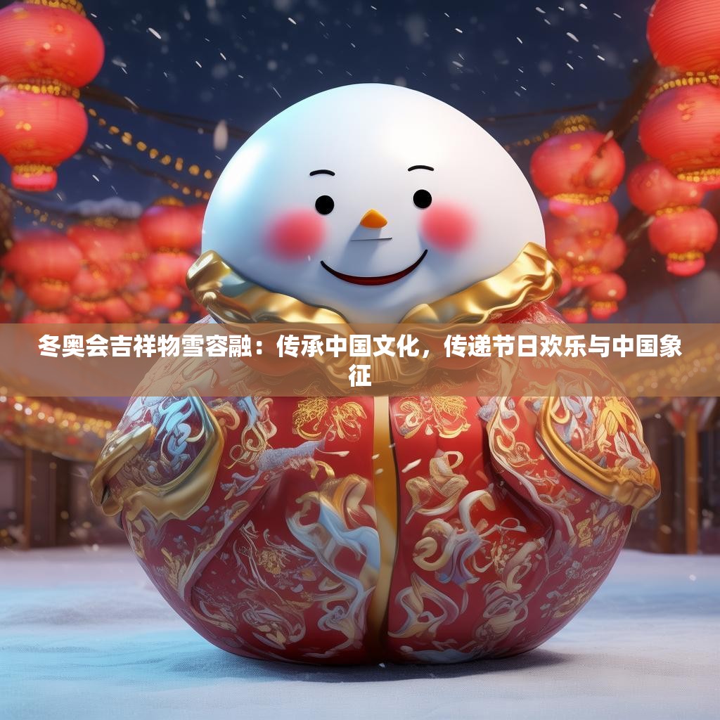 冬奥会吉祥物雪容融：传承中国文化，传递节日欢乐与中国象征