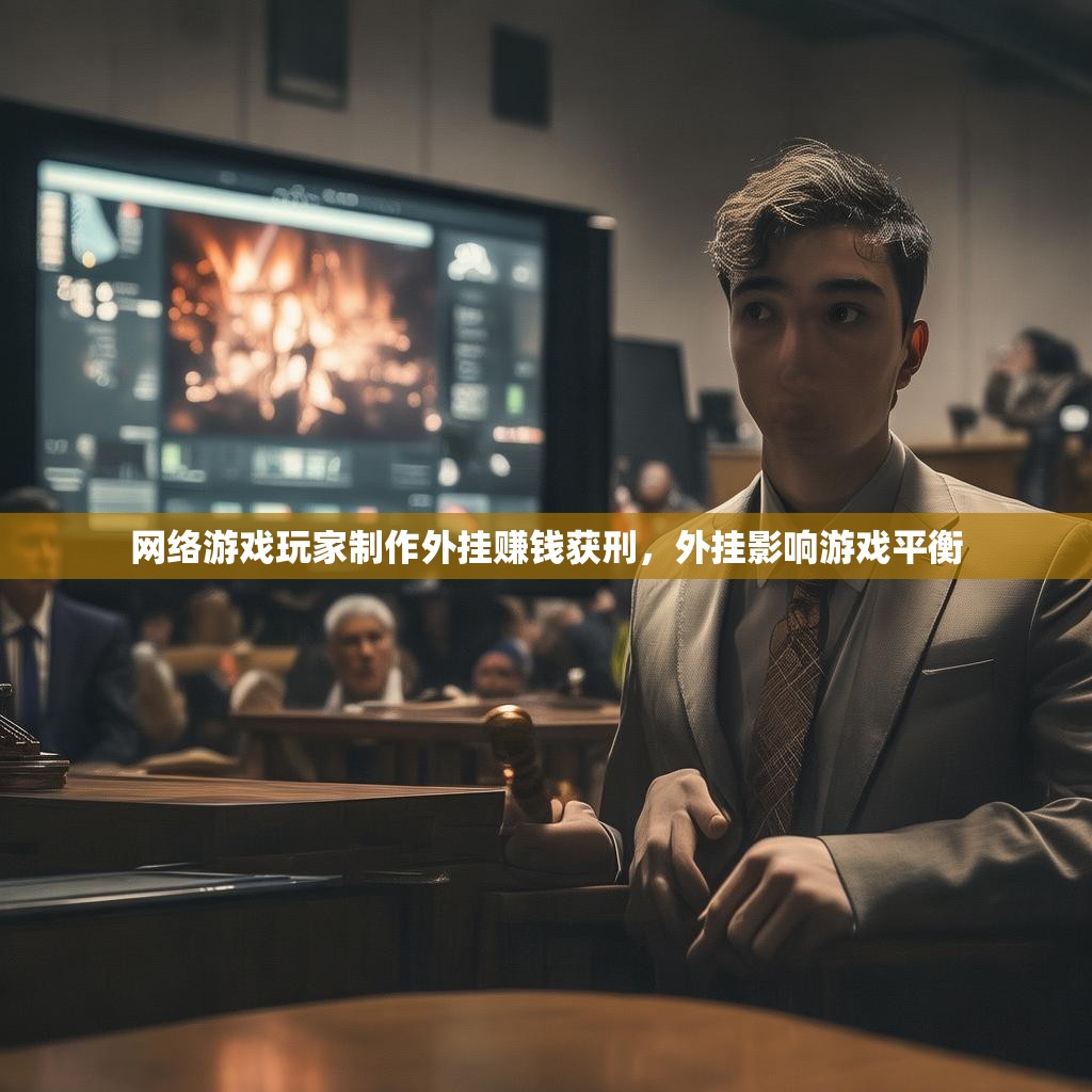 网络游戏玩家制作外挂赚钱获刑，外挂影响游戏平衡