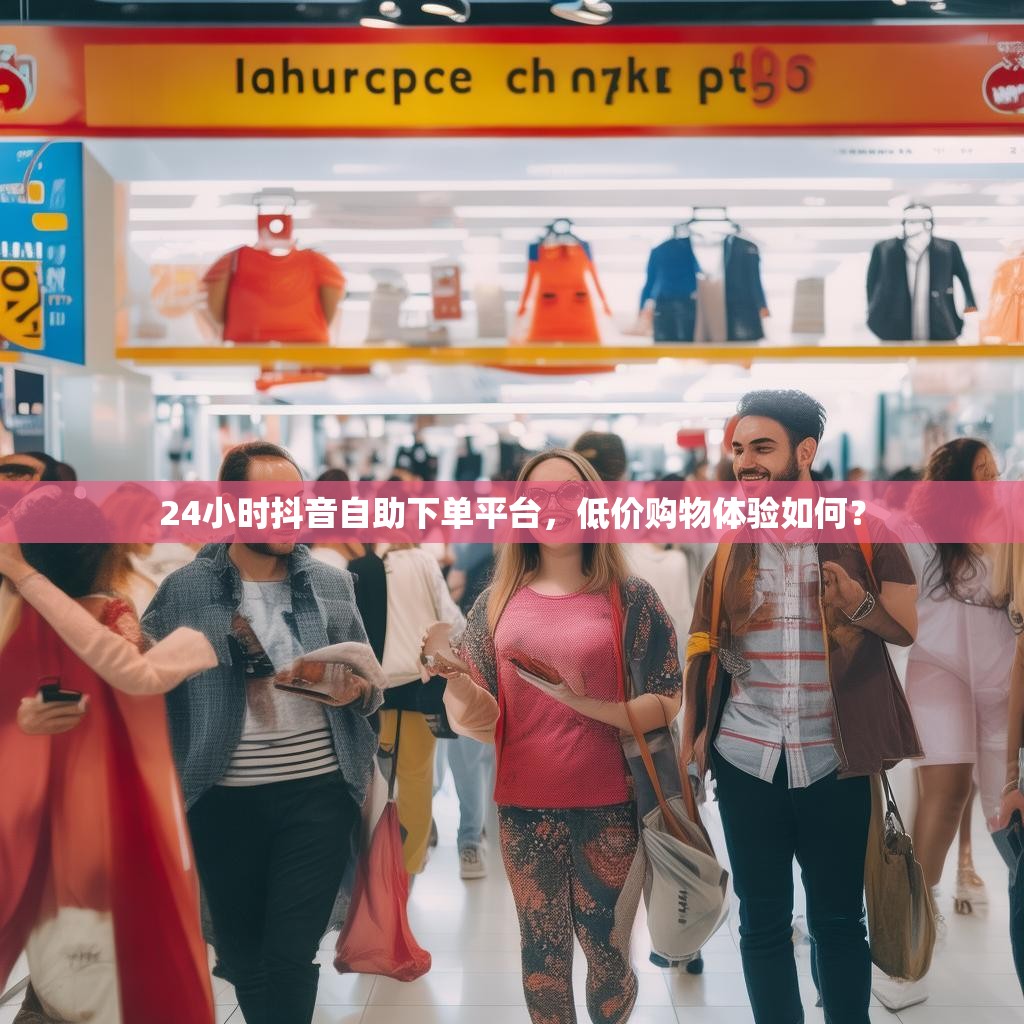 24小时抖音自助下单平台，低价购物体验如何？
