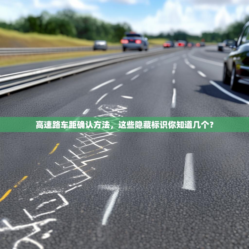 高速路车距确认方法，这些隐藏标识你知道几个？