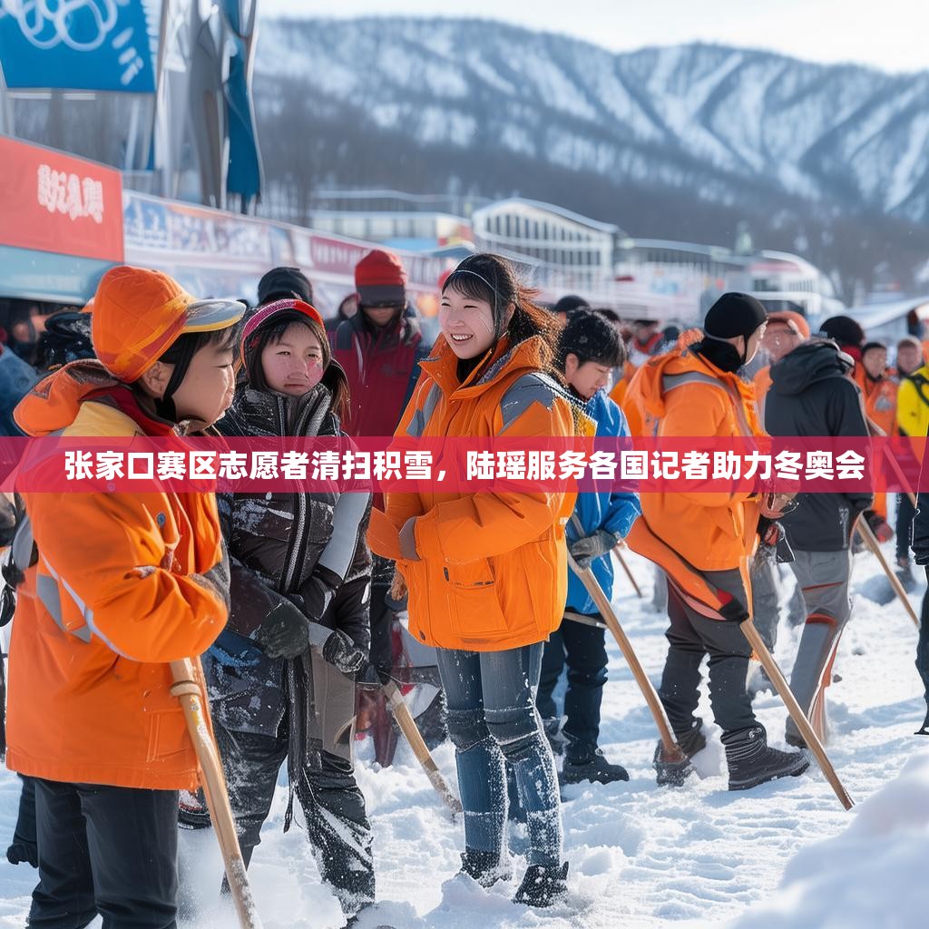 张家口赛区志愿者清扫积雪，陆瑶服务各国记者助力冬奥会