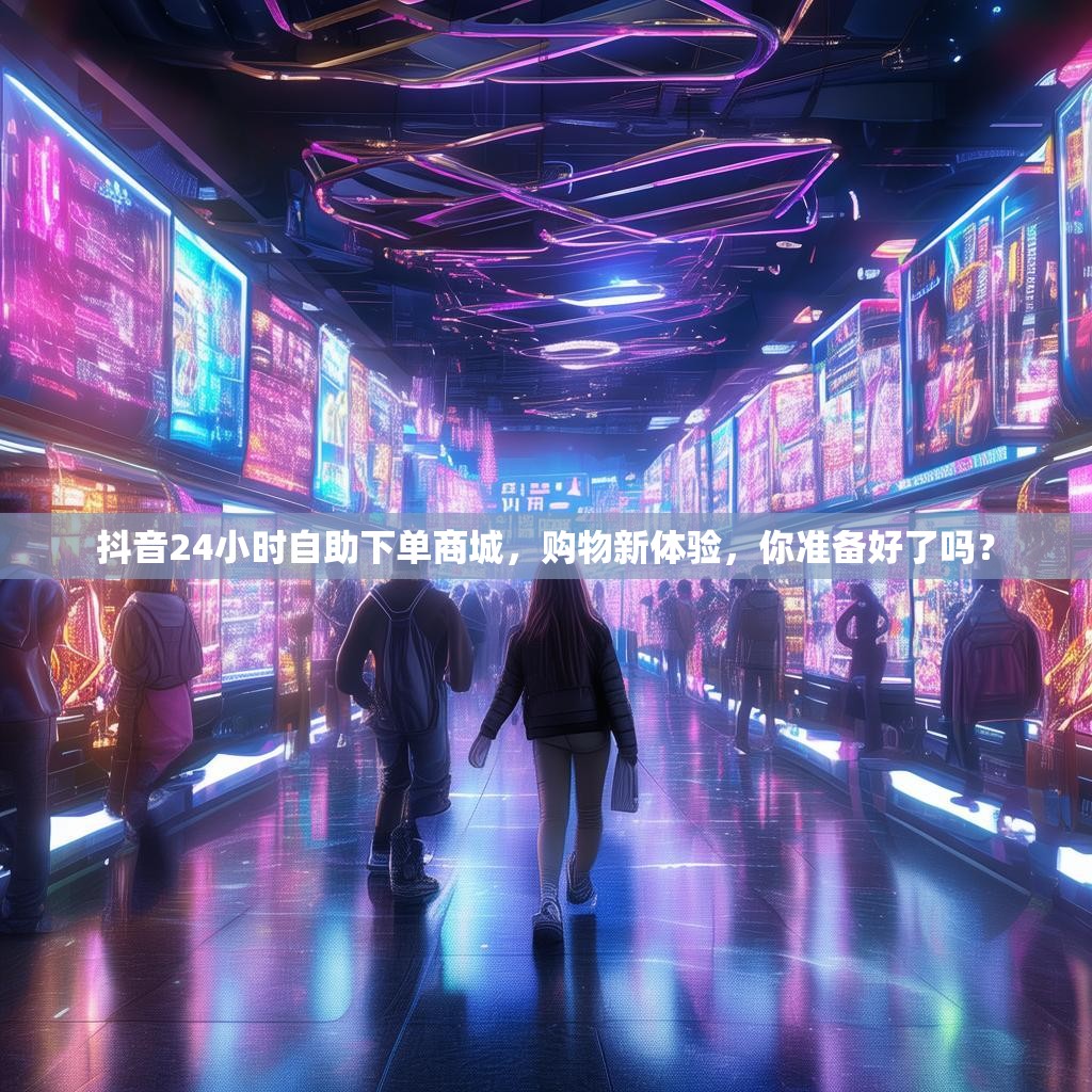 抖音24小时自助下单商城，购物新体验，你准备好了吗？