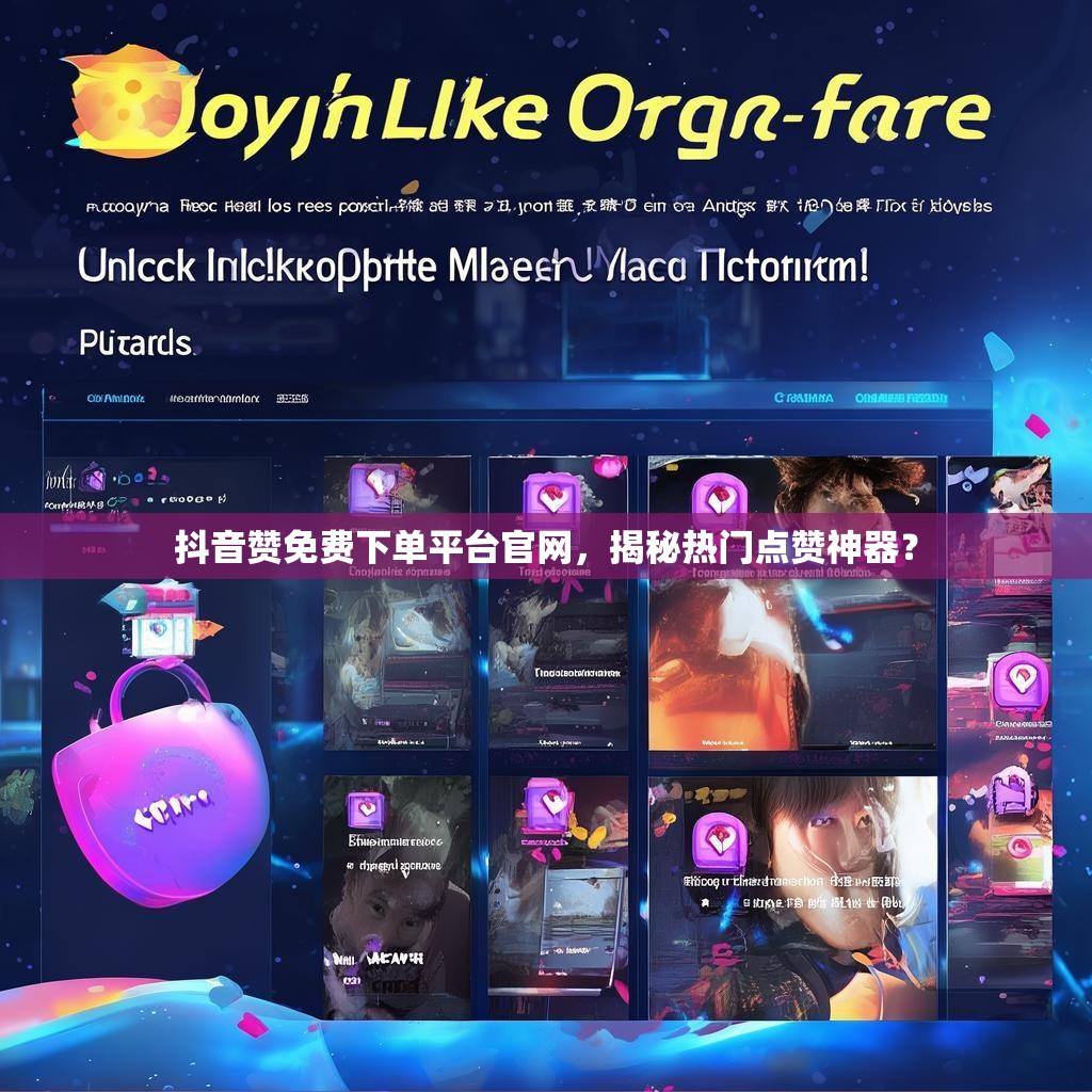 抖音赞免费下单平台官网，揭秘热门点赞神器？