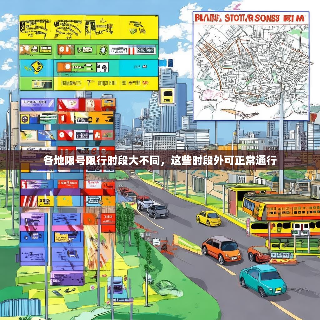 各地限号限行时段大不同，这些时段外可正常通行