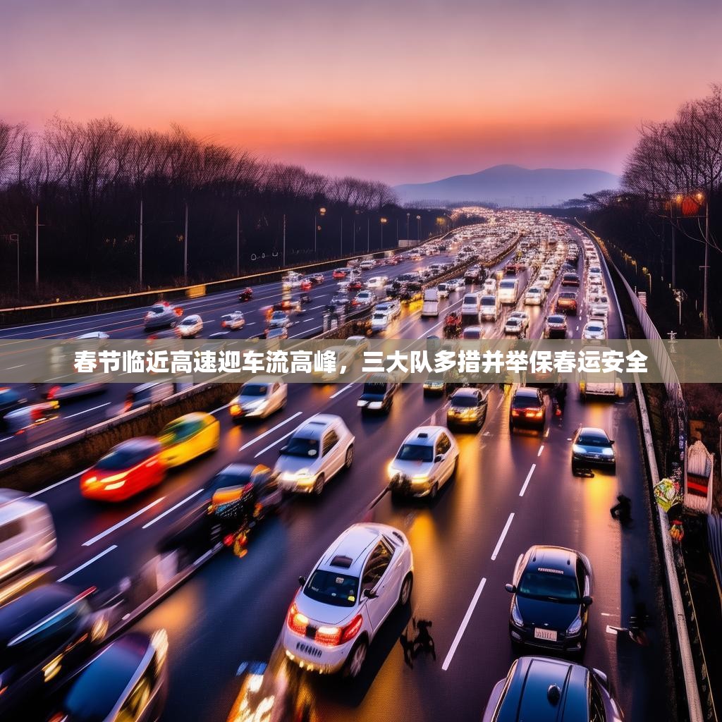 春节临近高速迎车流高峰，三大队多措并举保春运安全