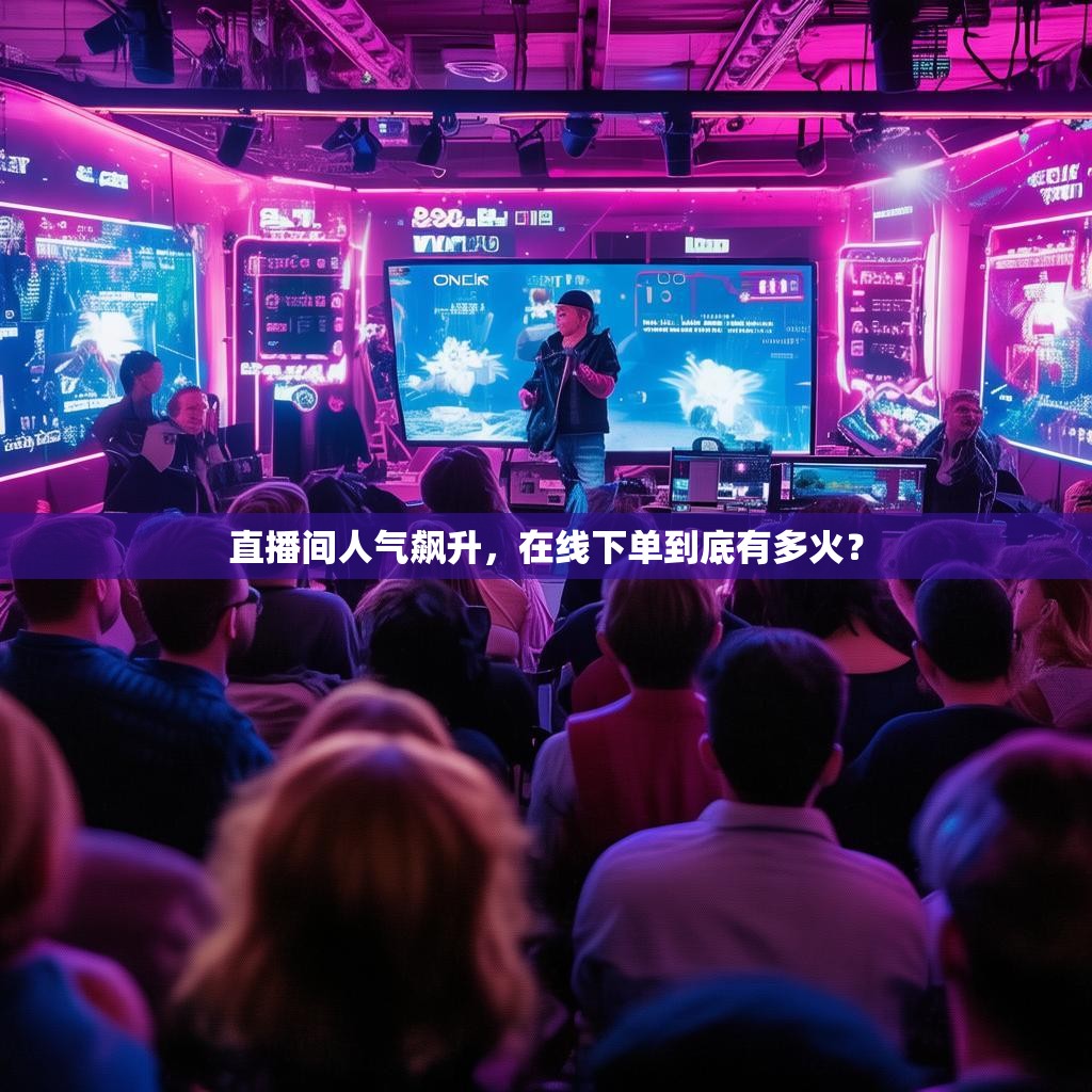 直播间人气飙升，在线下单到底有多火？