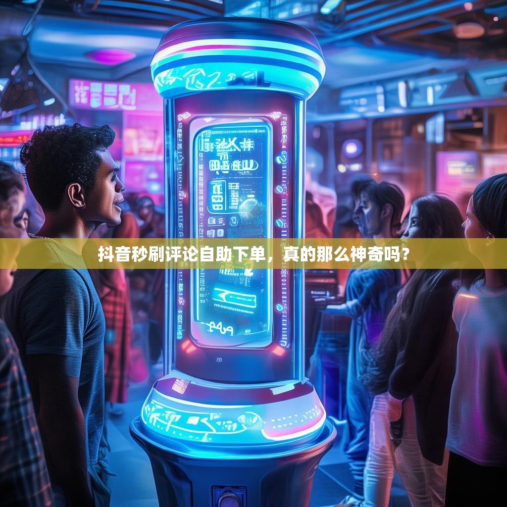 抖音秒刷评论自助下单，真的那么神奇吗？
