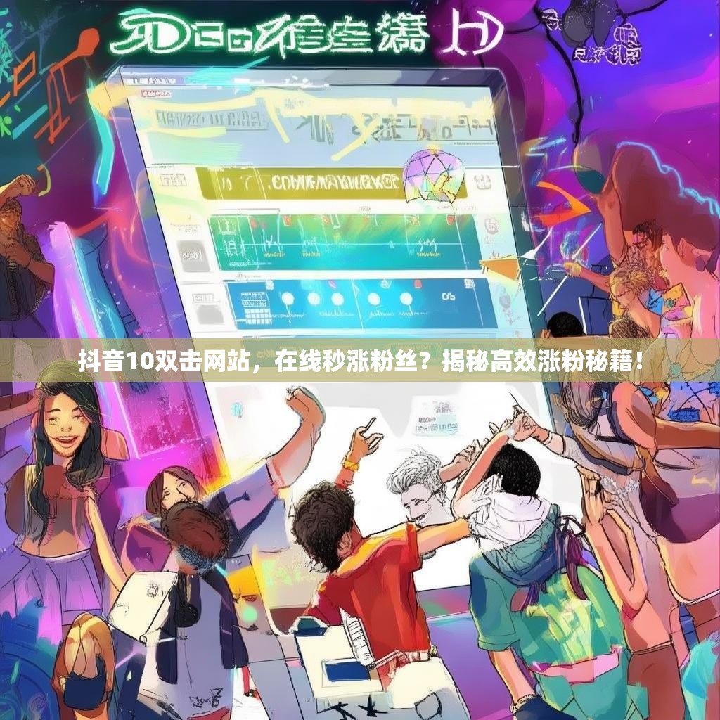 抖音10双击网站，在线秒涨粉丝？揭秘高效涨粉秘籍！
