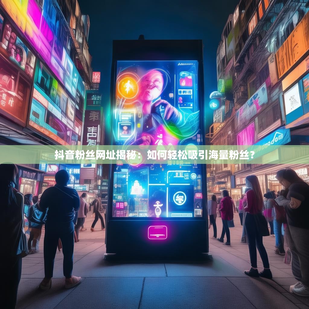 抖音粉丝网址揭秘：如何轻松吸引海量粉丝？