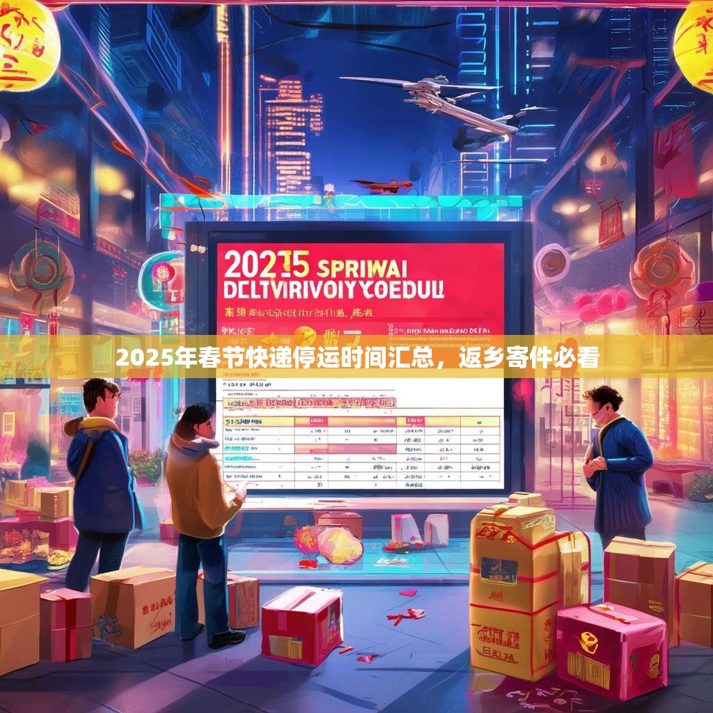 2025年春节快递停运时间汇总，返乡寄件必看