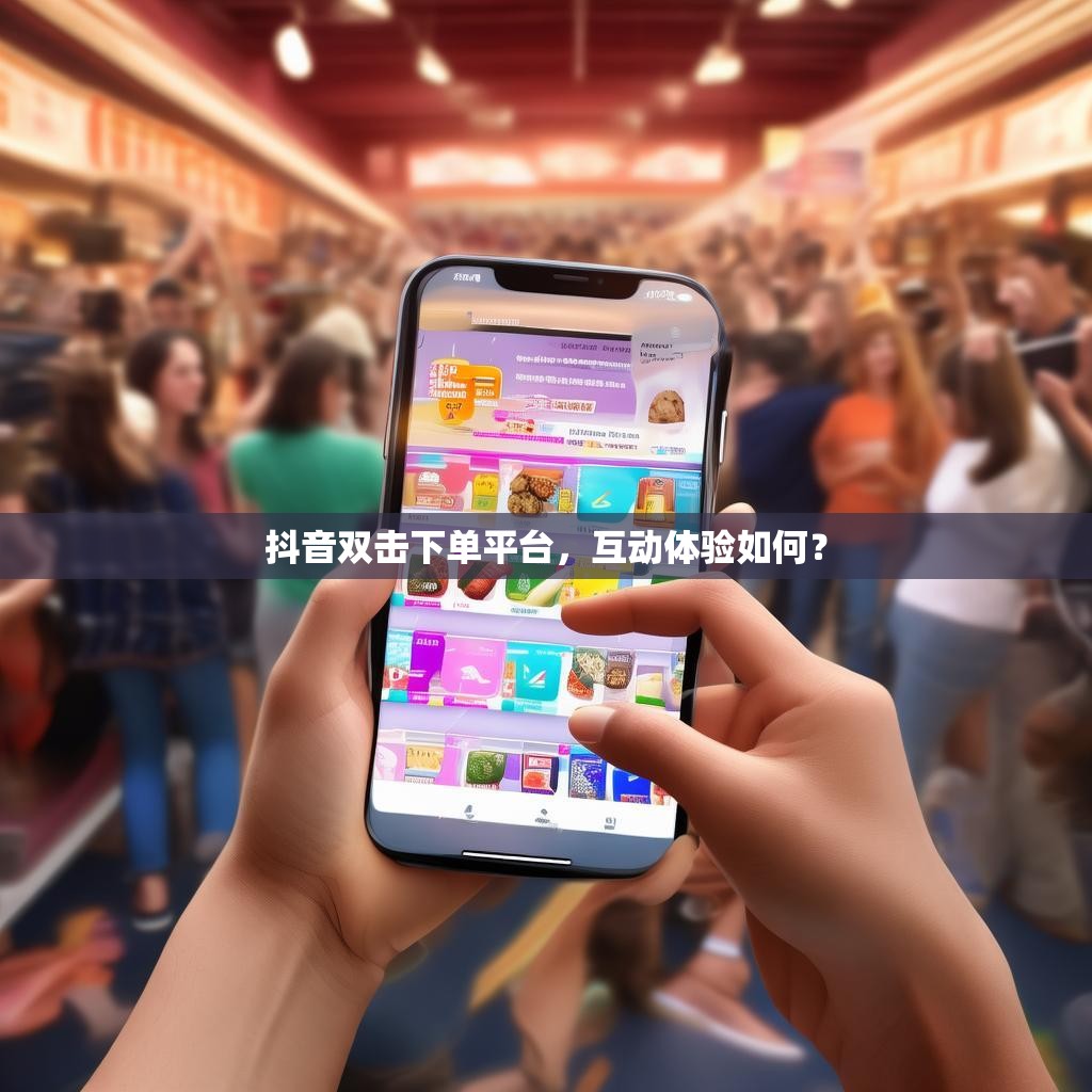 抖音双击下单平台，互动体验如何？