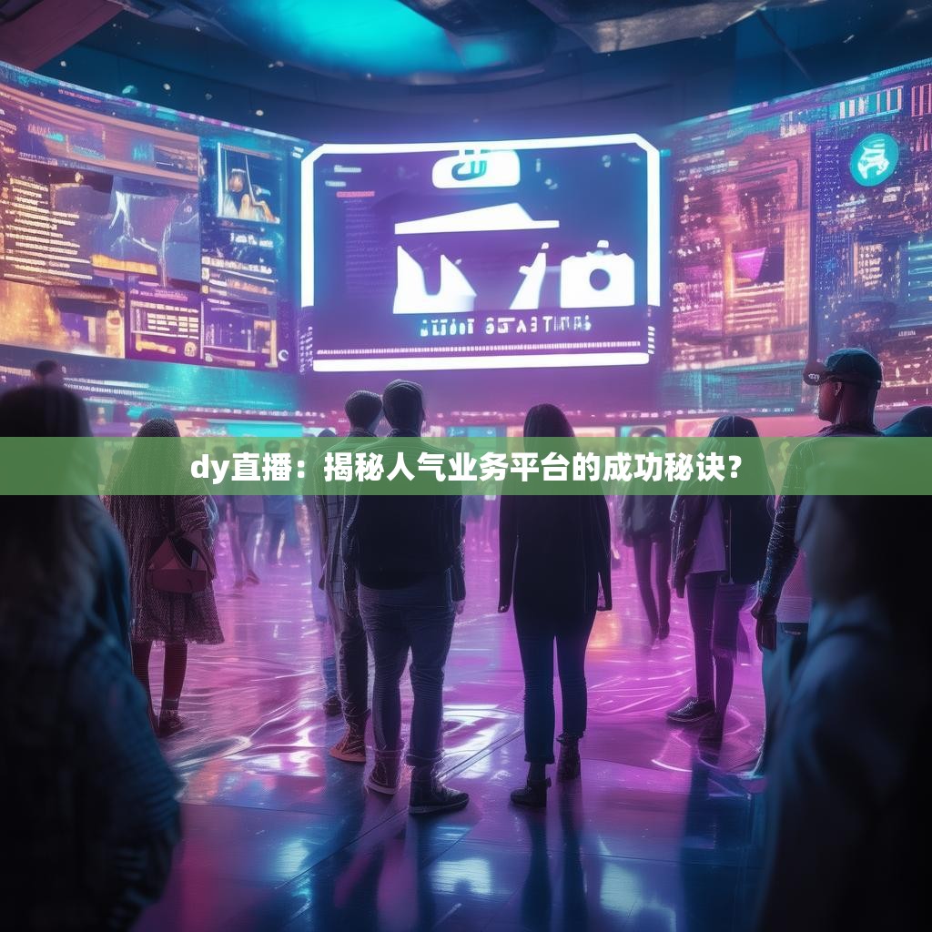 dy直播：揭秘人气业务平台的成功秘诀？