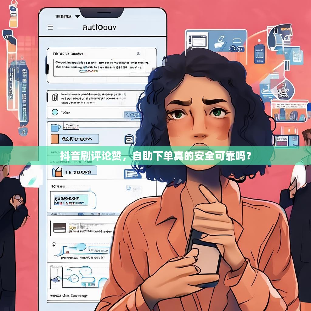 抖音刷评论赞,自助下单真的安全可靠吗?