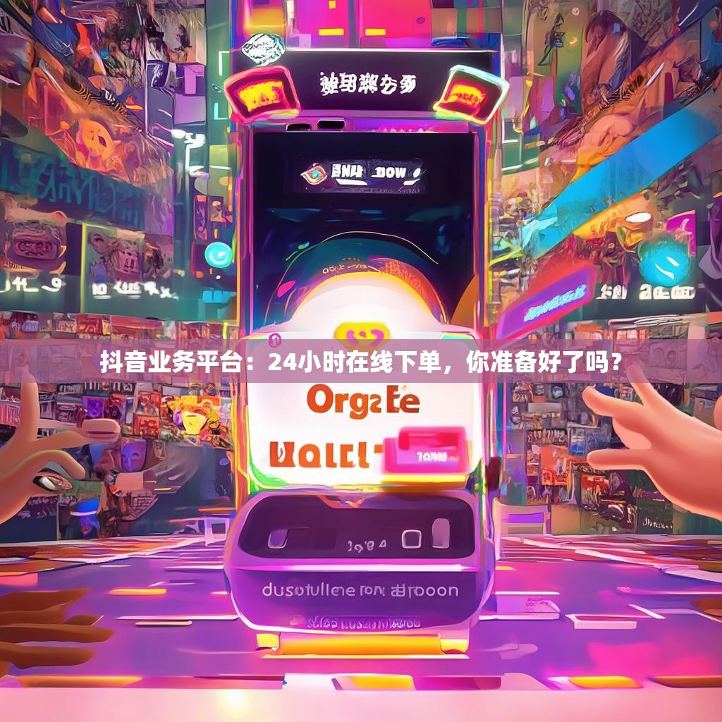 抖音业务平台：24小时在线下单，你准备好了吗？
