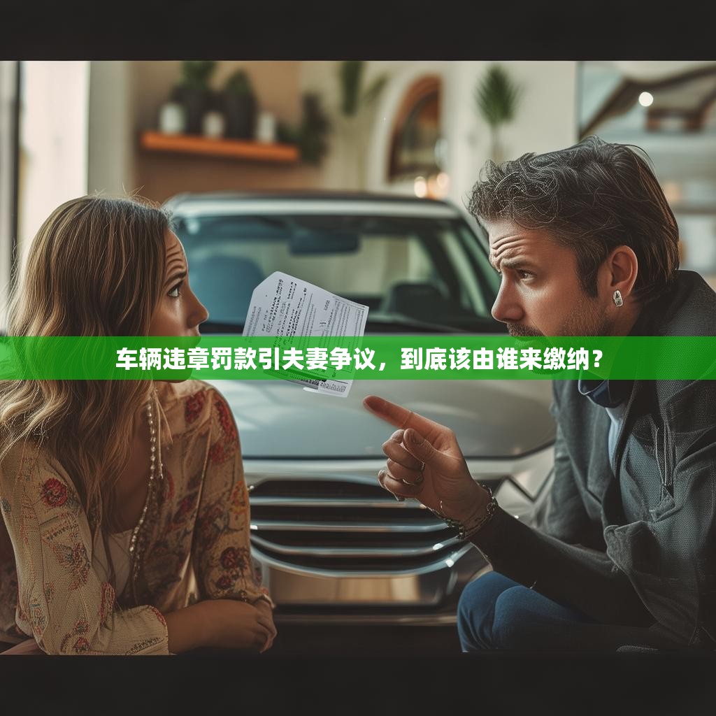 车辆违章罚款引夫妻争议，到底该由谁来缴纳？