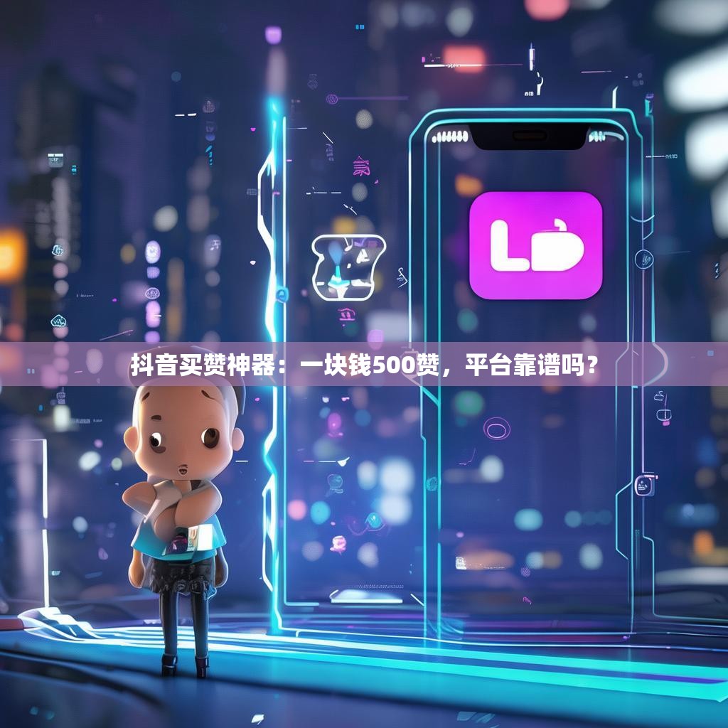 抖音买赞神器：一块钱500赞，平台靠谱吗？