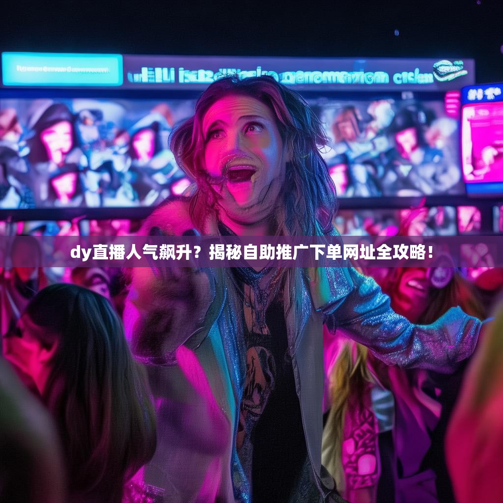 dy直播人气飙升？揭秘自助推广下单网址全攻略！