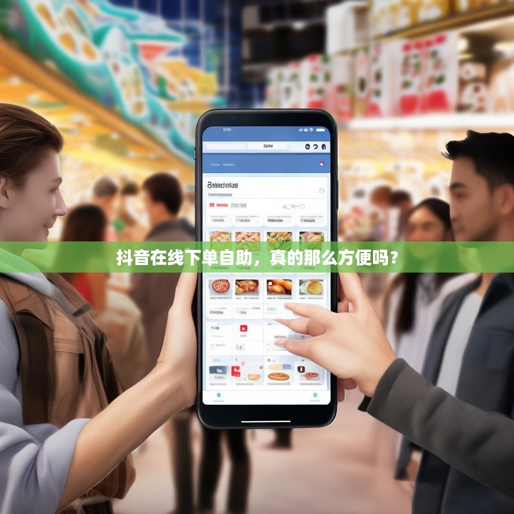 抖音在线下单自助，真的那么方便吗？