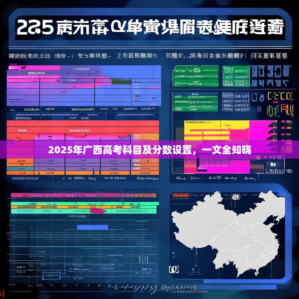 2025年广西高考科目及分数设置，一文全知晓