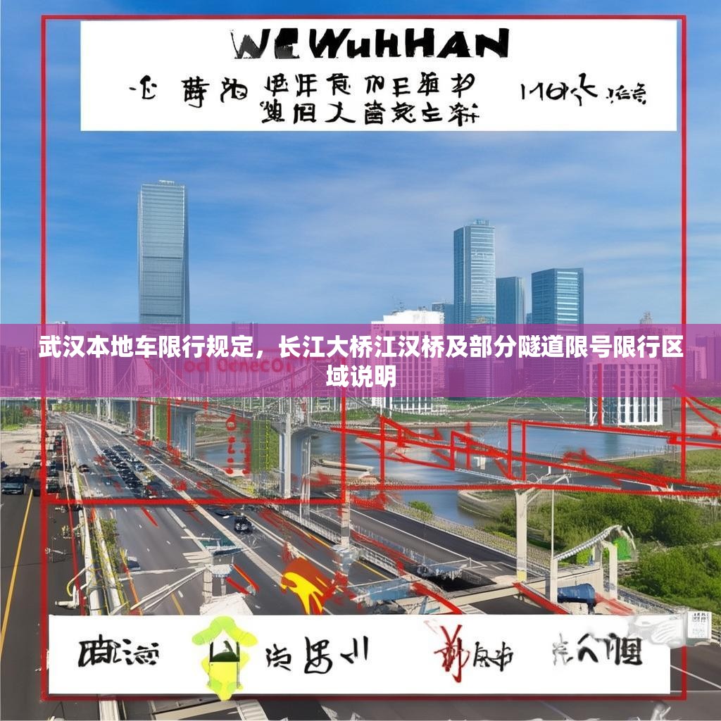 武汉本地车限行规定，长江大桥江汉桥及部分隧道限号限行区域说明