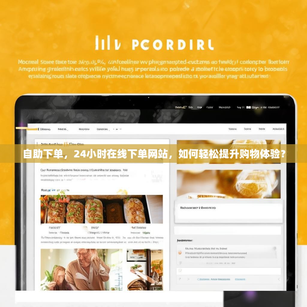 自助下单，24小时在线下单网站，如何轻松提升购物体验？
