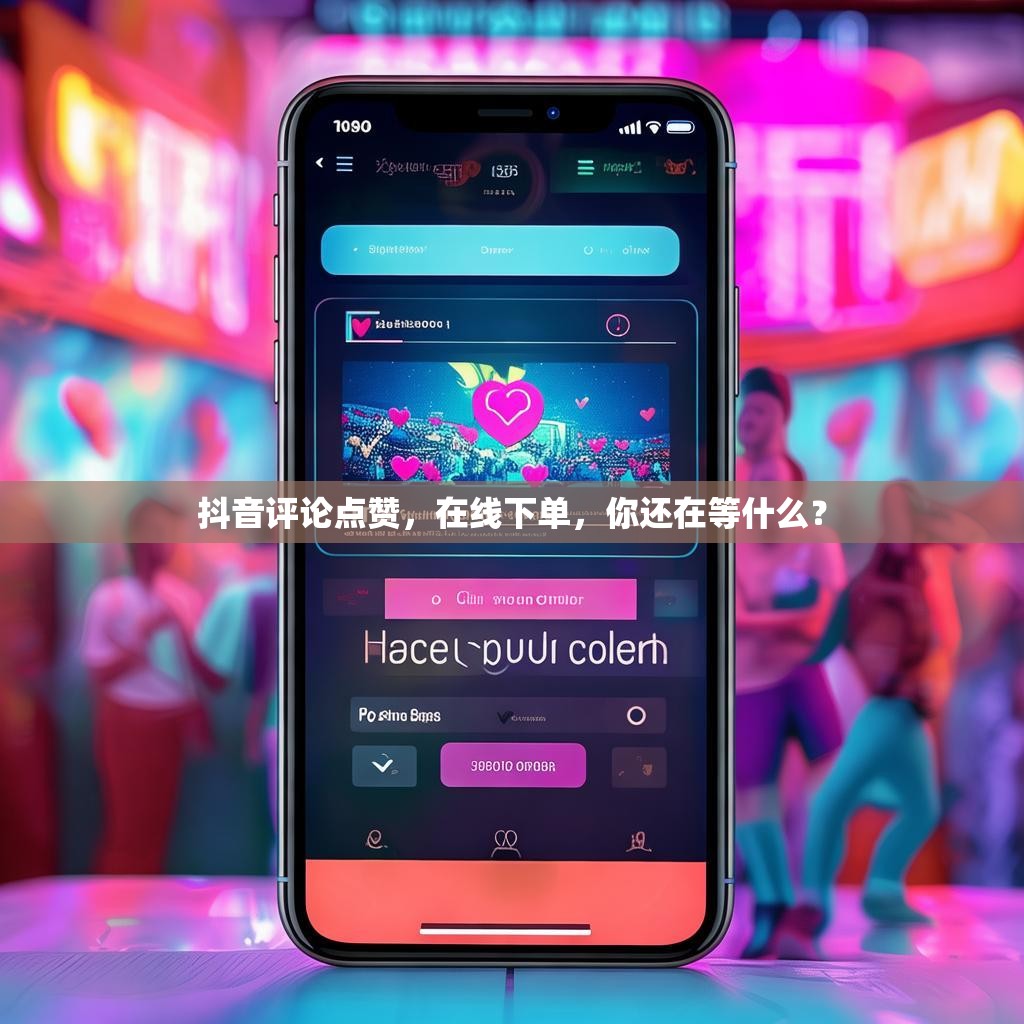 抖音评论点赞，在线下单，你还在等什么？
