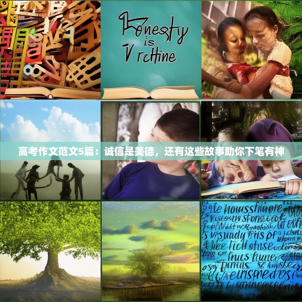 高考作文范文5篇：诚信是美德，还有这些故事助你下笔有神