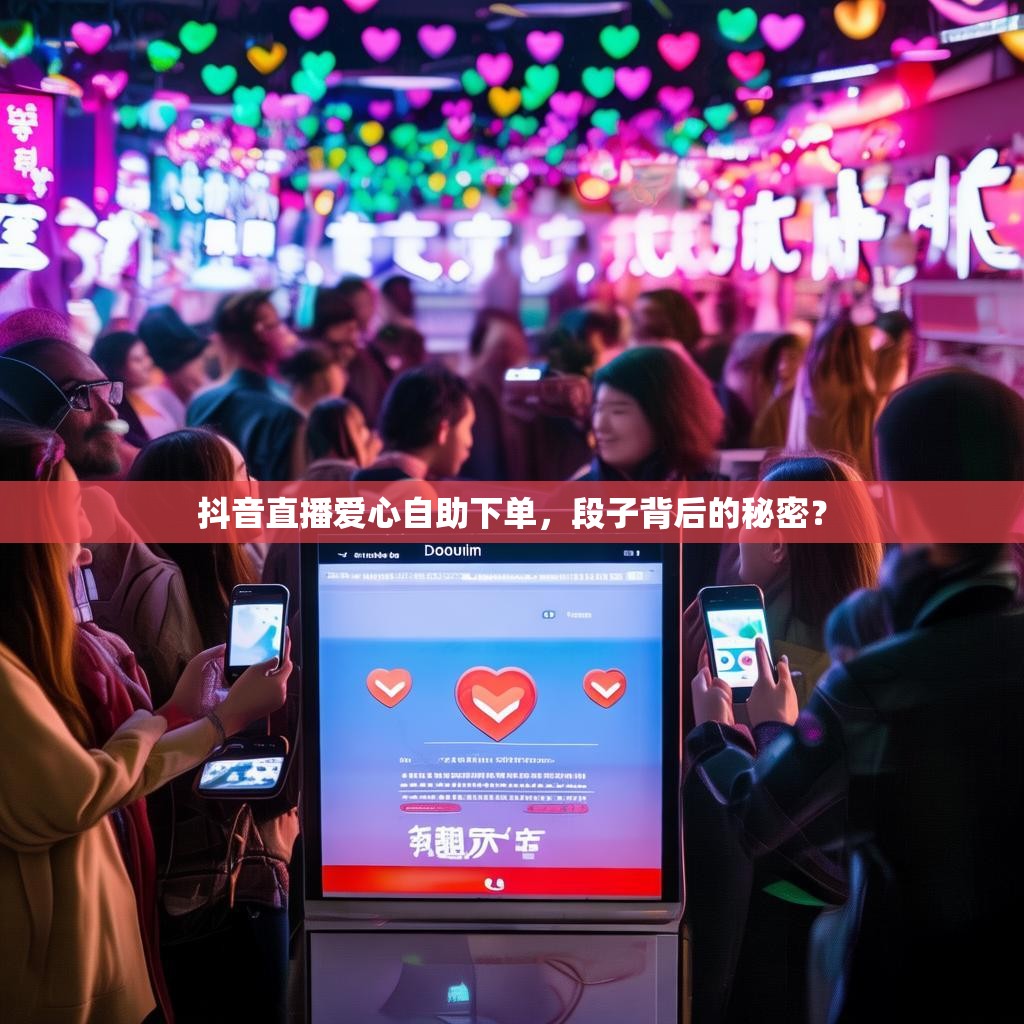 抖音直播爱心自助下单，段子背后的秘密？