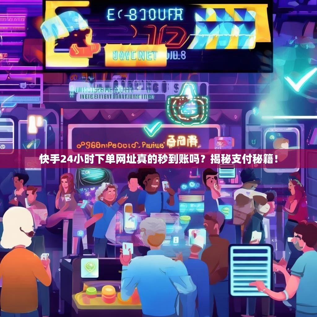 快手24小时下单网址真的秒到账吗？揭秘支付秘籍！